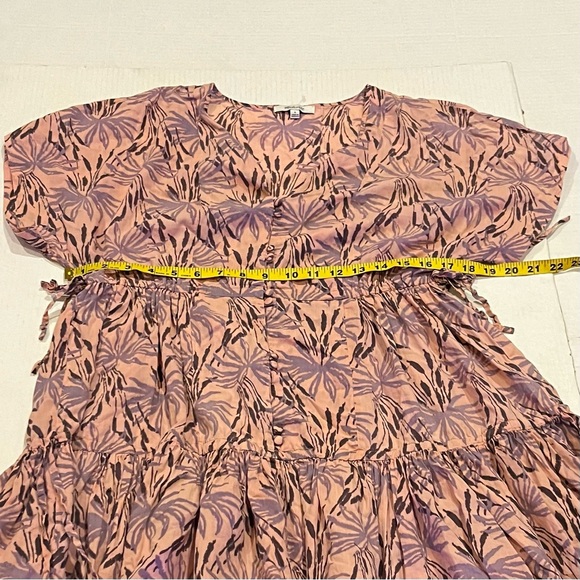 Madewell Button Front Tiered Shirt Dress - Picture 10 of 12